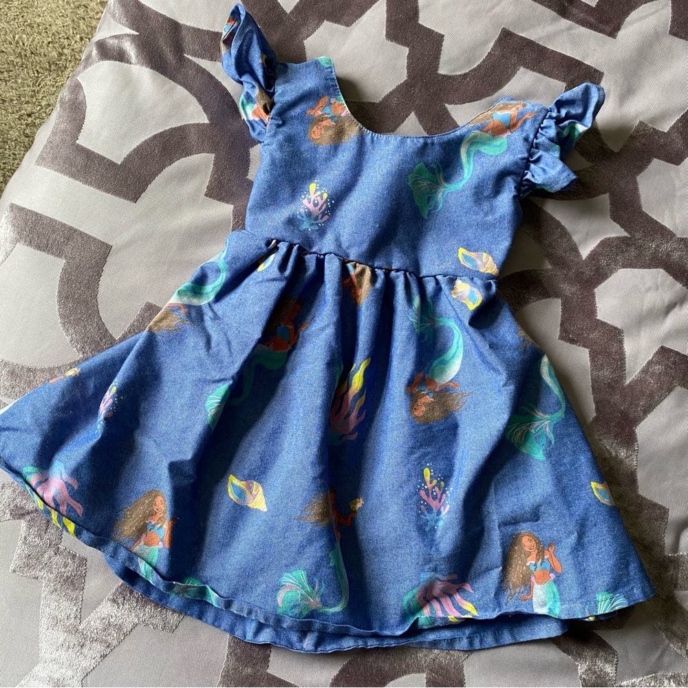 Disney The Little Mermaid Dress (Size 2T)